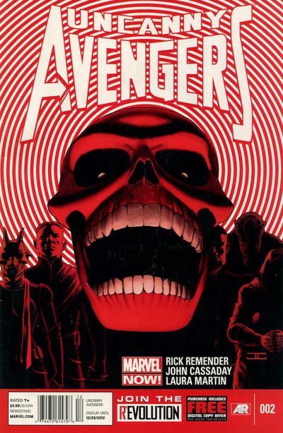 Uncanny Avengers, Vol. 1  |  Issue#2D | Year:2012 | Series: Avengers | Pub: Marvel Comics | Newsstand Edition
