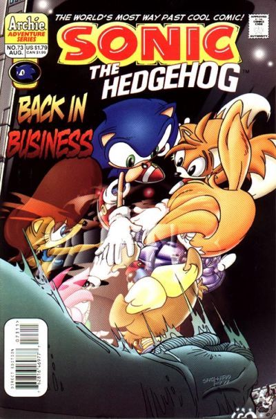 Sonic the Hedgehog, Vol. 2  |  Issue#73A | Year:1999 | Series: Sonic The Hedgehog | Pub: Archie Comic Publications | Direct Edition