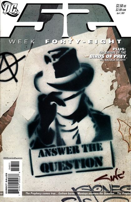 52 52 - Asked And Answered / The Origin of the Birds of Prey |  Issue#48 | Year:2007 | Series:  | Pub: DC Comics | J.G. Jones Regular