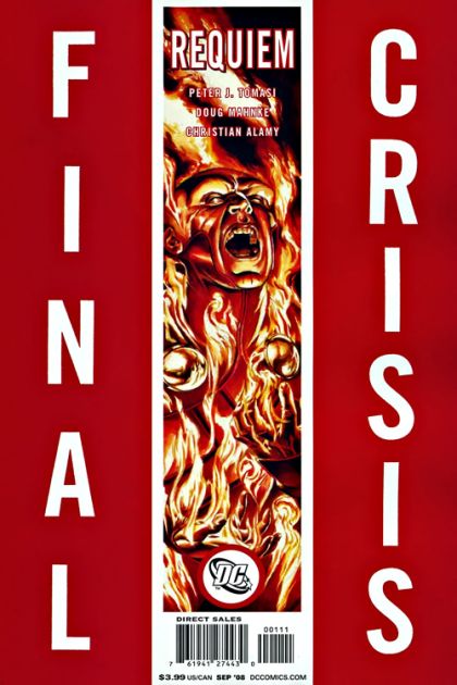 Final Crisis: Requiem Final Crisis - Requiem - Caretakers of Mars |  Issue#1B | Year:2008 | Series: Final Crisis | Pub: DC Comics | Sliver Cover