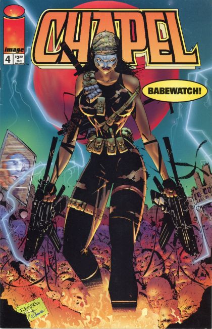 Chapel, Vol. 2 Babewatch |  Issue#4 | Year:1995 | Series:  | Pub: Image Comics | Calvin Irving Regular Cover