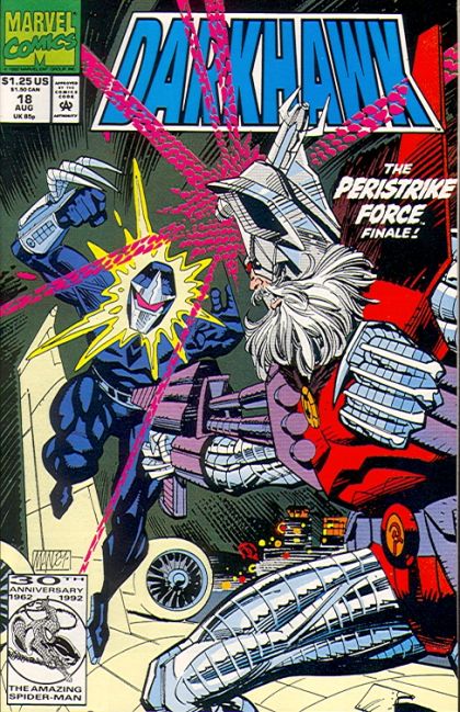 Darkhawk, Vol. 1 Mind Games |  Issue#18A | Year:1992 | Series: Darkhawk | Pub: Marvel Comics | Direct Edition