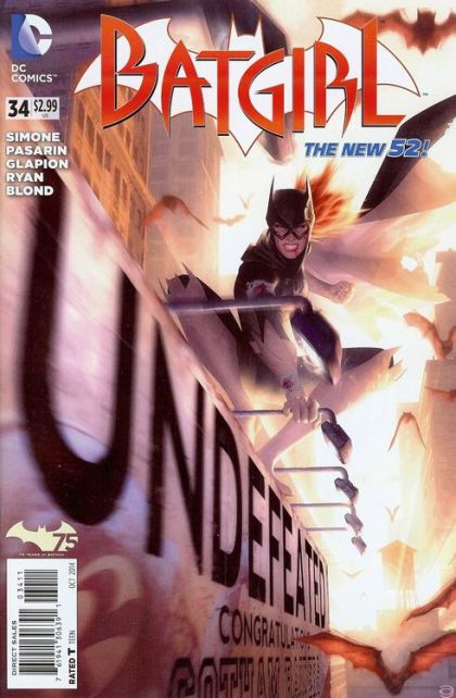 Batgirl, Vol. 4 Deadline, Part Three |  Issue#34A | Year:2014 | Series: Batgirl | Pub: DC Comics | Direct Edition
