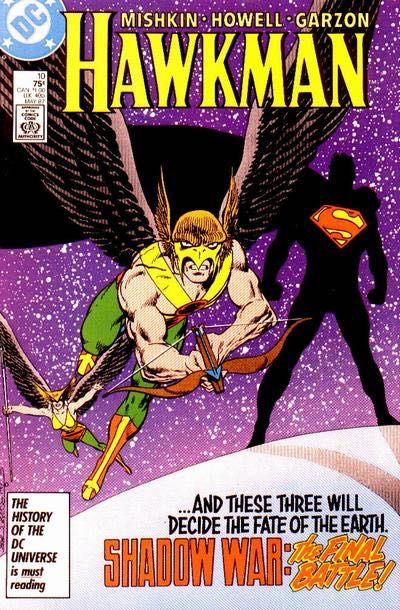 Hawkman, Vol. 2 All Wars Must End! |  Issue#10A | Year:1987 | Series: Hawkman | Pub: DC Comics | Direct Edition