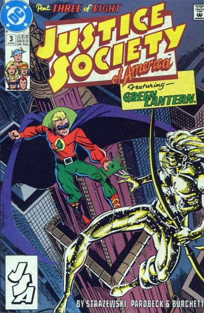 Justice Society of America, Vol. 1 Vengeance From the Stars!, Chapter 3: Dead Air |  Issue#3A | Year:1991 | Series: JSA | Pub: DC Comics | Direct Edition