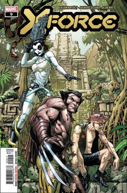 X-Force, Vol. 6 The Moral Jungle |  Issue#9A | Year:2020 | Series: X-Force | Pub: Marvel Comics | Regular Dustin Weaver Cover