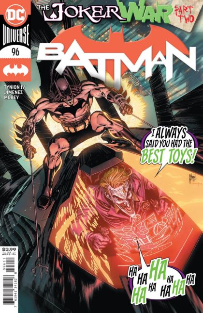 Batman, Vol. 3 Joker War  |  Issue#96A | Year:2020 | Series: Batman | Pub: DC Comics | Guillem March Regular