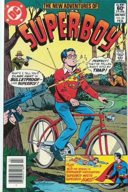 The New Adventures of Superboy Clark Kent--The Grooviest Guy In Smallville; Superboy Meets Superboy..Almost! |  Issue#26B | Year:1982 | Series: Superman | Pub: DC Comics |