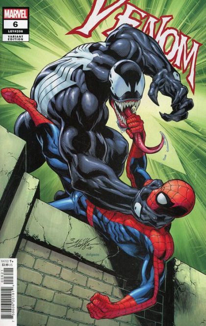 Venom, Vol. 5 Too Late for Heroes, Part 1 |  Issue#6B | Year:2022 | Series: Venom | Pub: Marvel Comics | Mark Bagley Cover