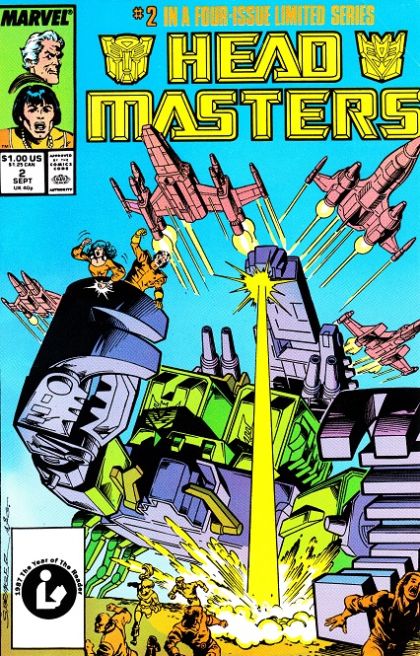 Transformers: Headmasters Broken Glass! |  Issue#2A | Year:1987 | Series: Transformers | Pub: Marvel Comics |