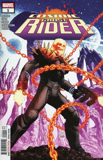 Cosmic Ghost Rider, Vol. 2 Duel Identity - Part One / Cosmic Ghost Stories |  Issue#1A | Year:2023 | Series:  | Pub: Marvel Comics | Regular Valerio Giangiordano Cover