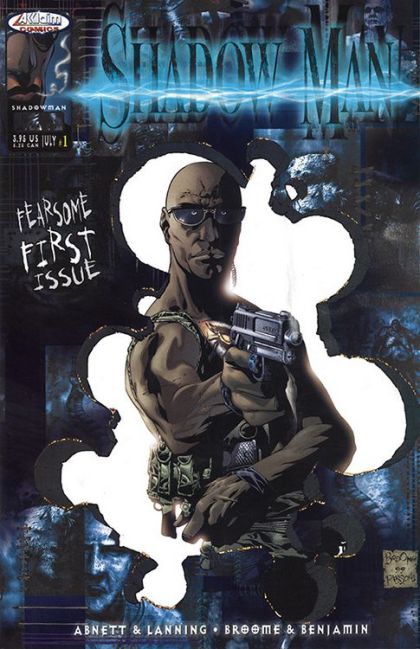 Shadowman, Vol. 3 Mission Unspeakable |  Issue#1A | Year:1999 | Series: ShadowMan | Pub: Acclaim Comics | Cvr A Broome | Parsons