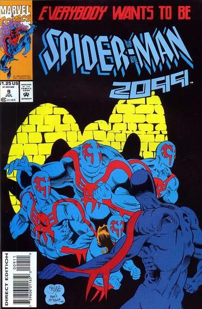 Spider-Man 2099, Vol. 1 Home Again, Home Again |  Issue#9A | Year:1993 | Series:  | Pub: Marvel Comics | Direct Edition