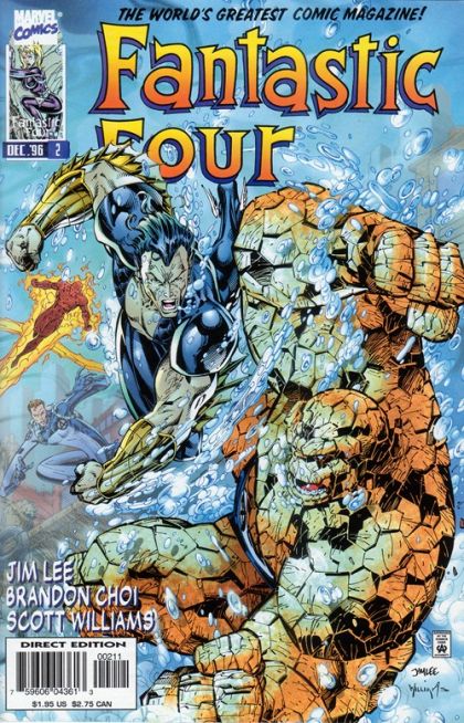 Fantastic Four, Vol. 2 Repercussions |  Issue#2A | Year:1996 | Series: Fantastic Four | Pub: Marvel Comics | Direct Edition