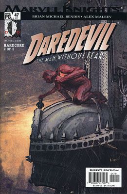 Daredevil, Vol. 2 Hardcore, Part 2 |  Issue#47A | Year:2003 | Series: Daredevil | Pub: Marvel Comics | Direct Edition