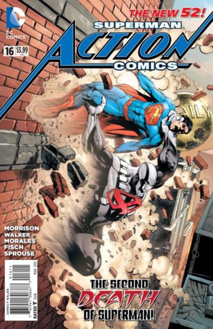 Action Comics, Vol. 2 The Second Death Of Superman / Future Tense - Tales of the Legion of Super-Heroes |  Issue#16A | Year:2013 | Series: Superman | Pub: DC Comics | Rags Morales Regular