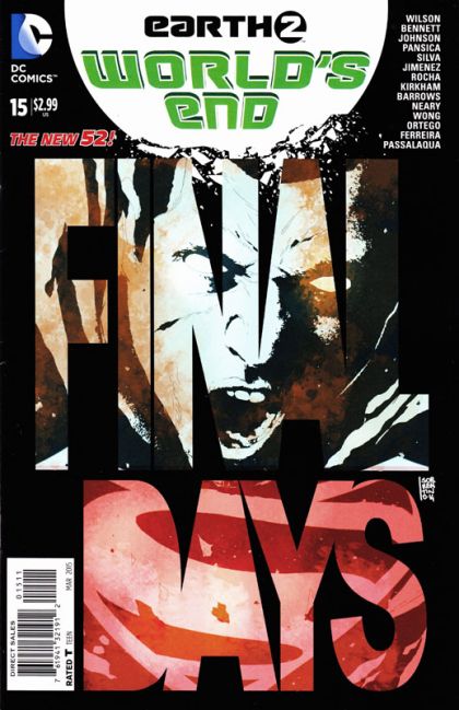Earth 2: World's End Sacrifice |  Issue#15 | Year:2015 | Series:  | Pub: DC Comics |
