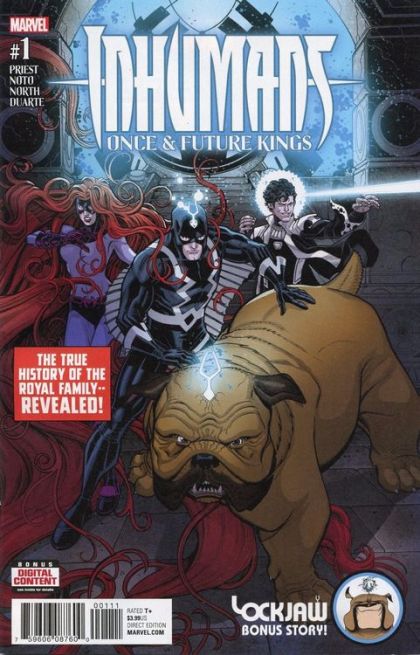 Inhumans: Once and Future Kings Who Mourns For Dkamas / Don't Stop Retrievin |  Issue#1A | Year:2017 | Series:  | Pub: Marvel Comics | Regular Nick Bradshaw Cover