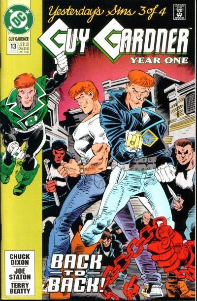 Guy Gardner: Warrior Year One: Yesterday's Sins, Inside Out / Outside In |  Issue