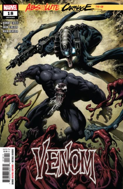 Venom, Vol. 4  |  Issue#18A | Year:2019 | Series: Venom | Pub: Marvel Comics | Regular Kyle Hotz Cover
