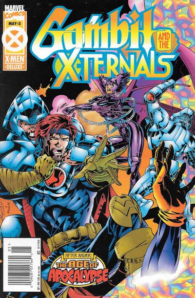 Gambit and the X-Ternals Age of Apocalypse - To the Limits of Infinity |  Issue#3B | Year:1995 | Series: Gambit | Pub: Marvel Comics | Newsstand Edition