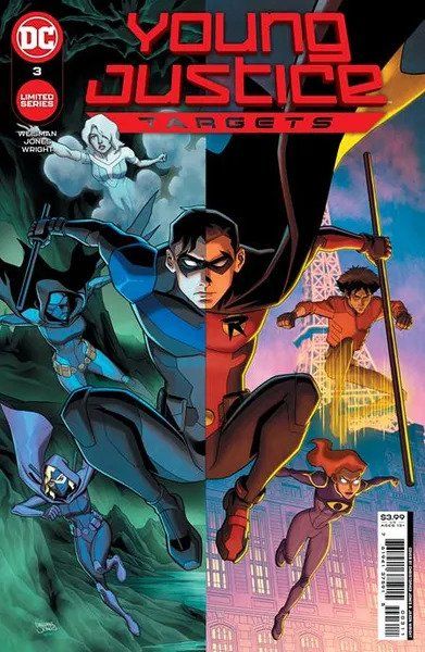 Young Justice: Targets Evocative Intel / Narrow Escapes: Memory Three |  Issue