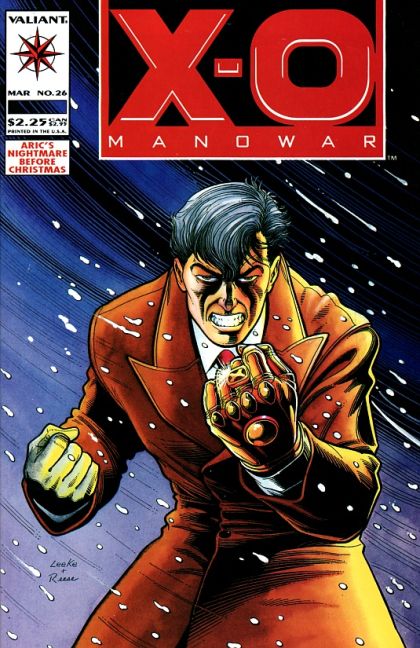 X-O Manowar, Vol. 1 The Gift |  Issue#26 | Year:1994 | Series: X-O Manowar | Pub: Valiant Entertainment