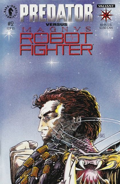 Predator versus Magnus, Robot Fighter Spoils |  Issue#2 | Year:1992 | Series: Predator | Pub: Dark Horse Comics | Cvr Windsor-Smith
