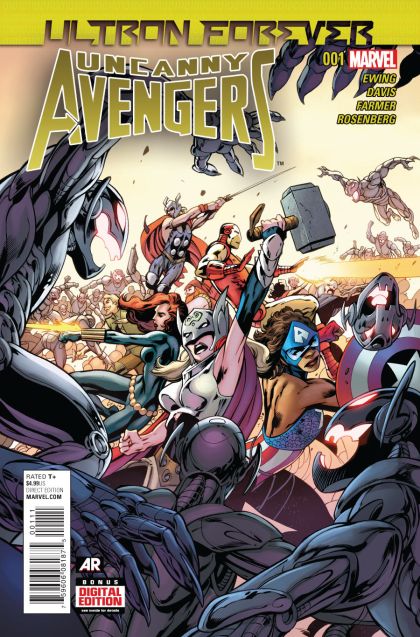 Uncanny Avengers: Ultron Forever Ultron Forever - Part Three |  Issue#1A | Year:2015 | Series:  | Pub: Marvel Comics | Regular Alan Davis Cover