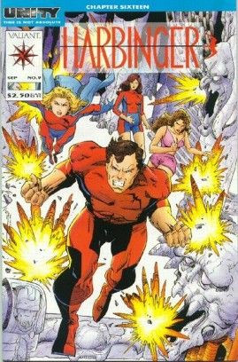 The Harbinger, Vol. 1 Unity - Chapter 16: Children Of Destiny |  Issue#9 | Year:1992 | Series: Harbinger | Pub: Valiant Entertainment |
