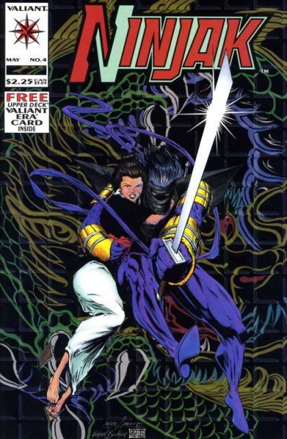Ninjak, Vol. 1 The 7th Dragon, The 7th Dragon: part 2 |  Issue#4 | Year:1994 | Series: Ninjak | Pub: Valiant Entertainment |