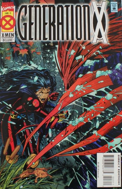 Generation X, Vol. 1 Dead Silence |  Issue#3A | Year:1994 | Series: Generation X | Pub: Marvel Comics | Deluxe Direct Edition