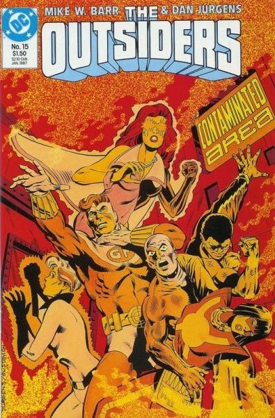 Outsiders, Vol. 1 BioHazard! |  Issue#15 | Year:1986 | Series: Outsiders | Pub: DC Comics |