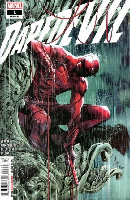 Daredevil, Vol. 7 The Red Fist Saga |  Issue#1A | Year:2022 | Series: Daredevil | Pub: Marvel Comics | Marco Checchetto Regular
