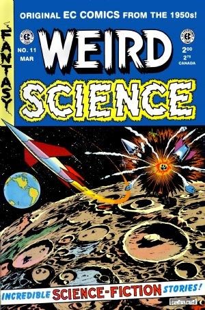 Weird Science, Vol. 3 The Conquerors of the Moon!; Only Human!; Why papa Left Home; The Worm Turns |  Issue#11 | Year:1995 | Series:  | Pub: Russ Cochran |