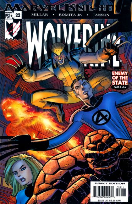 Wolverine, Vol. 3 Enemy Of The State, Part 3 |  Issue#22A | Year:2004 | Series: Wolverine | Pub: Marvel Comics | Direct Edition