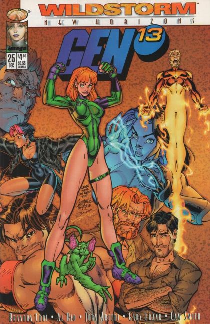 Gen 13, Vol. 2 (1995-2002) ...Where Angels Fear To Tread... |  Issue#25B | Year:1997 | Series: Gen 13 | Pub: Image Comics | J. Scott Campbell Voyager Pack Variant
