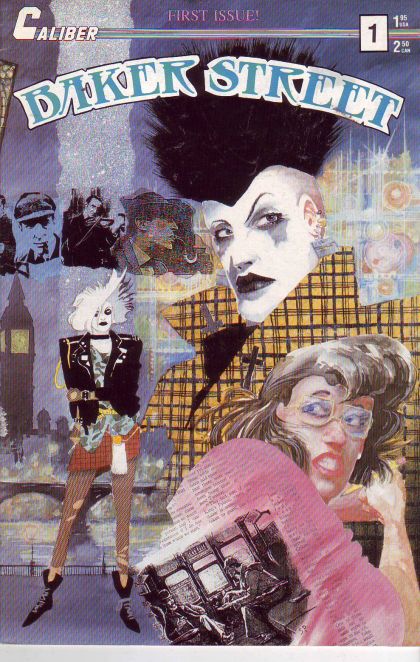Baker Street Honour Among Punks- Act 1: The Baskervilles |  Issue#1 | Year:1989 | Series:  | Pub: Caliber Comics |