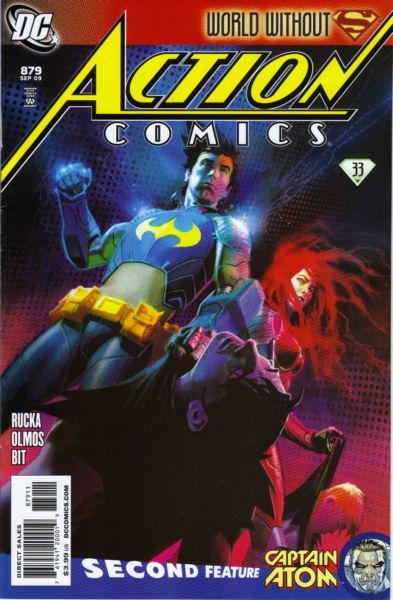 Action Comics, Vol. 1 World Without Superman - The Sleepers, Part 5 / Captain Atom, Chapter 1 |  Issue#879A | Year:2009 | Series:  | Pub: DC Comics |