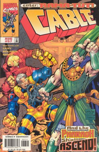 Cable, Vol. 1 Momentary Lapse |  Issue#57A | Year:1998 | Series:  | Pub: Marvel Comics | Direct Edition