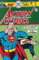 Action Comics, Vol. 1 Superman's Fantastic Face-Saving Feat! / Danger: Thoughts At Work! |  Issue