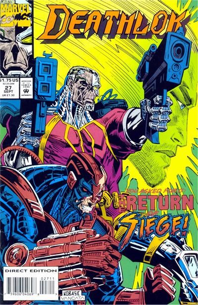 Deathlok, Vol. 2 First Strike |  Issue#27 | Year:1993 | Series: Deathlok | Pub: Marvel Comics |