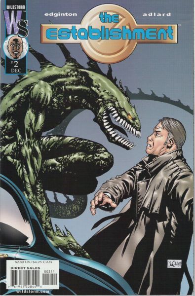 The Establishment Danger Man |  Issue#2 | Year:2001 | Series: The Establishment | Pub: DC Comics |