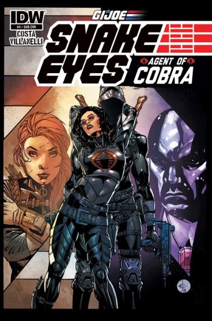 G.I. Joe: Snake Eyes, Agent Of Cobra  |  Issue#4SUB | Year:2015 | Series: G.I. Joe | Pub: IDW Publishing | Subscription Cover
