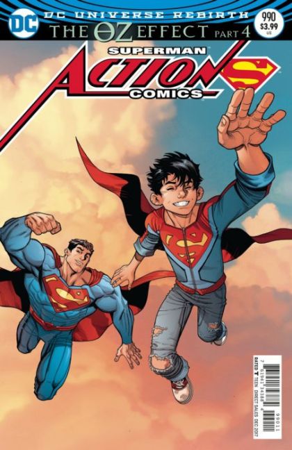 Action Comics, Vol. 3 The Oz Effect, Part Four |  Issue#990A | Year:2017 | Series: Superman | Pub: DC Comics | Nick Bradshaw Lenticular Regular