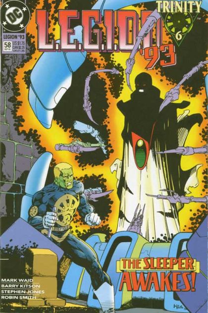 L.E.G.I.O.N. Trinity - Part 6: Split Decision |  Issue#58 | Year:1993 | Series: Legion of Super-Heroes | Pub: DC Comics |