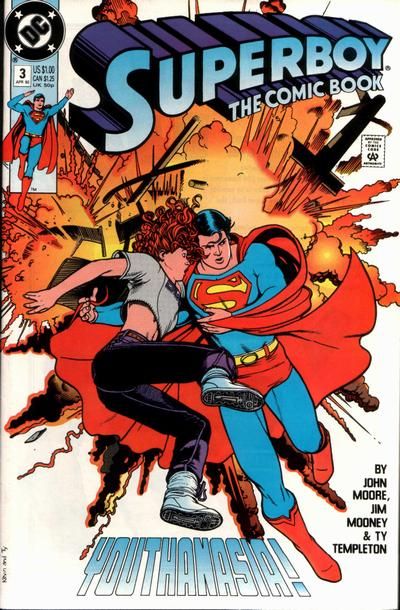Superboy, Vol. 2 Forever Is A Lot Longer Than You Think! |  Issue#3A | Year:1990 | Series: Superboy | Pub: DC Comics | Direct Edition