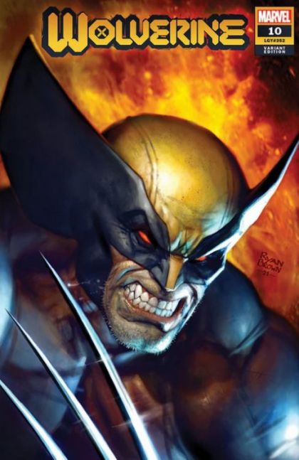 Wolverine, Vol. 7  |  Issue#10D | Year:2021 | Series: Wolverine | Pub: Marvel Comics | Unknown Comics Exclusive Ryan Brown Variant