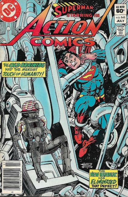 Action Comics, Vol. 1 ..With But A Single Step! |  Issue#545B | Year:1983 | Series:  | Pub: DC Comics | Newsstand Edition