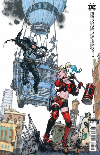Batman / Fortnite: Zero Point Part Six |  Issue#6B | Year:2021 | Series:  | Pub: DC Comics | Kim Jung Gi Card Stock Variant Edition